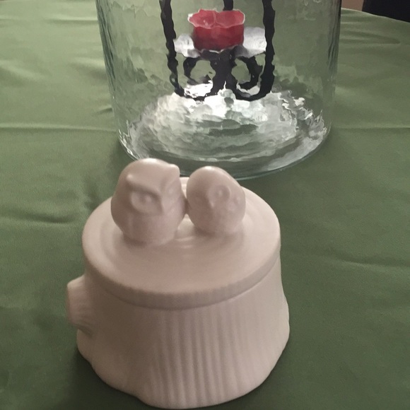 Party Lite Owl essential Jar Holder used in great shape - Picture 3 of 4